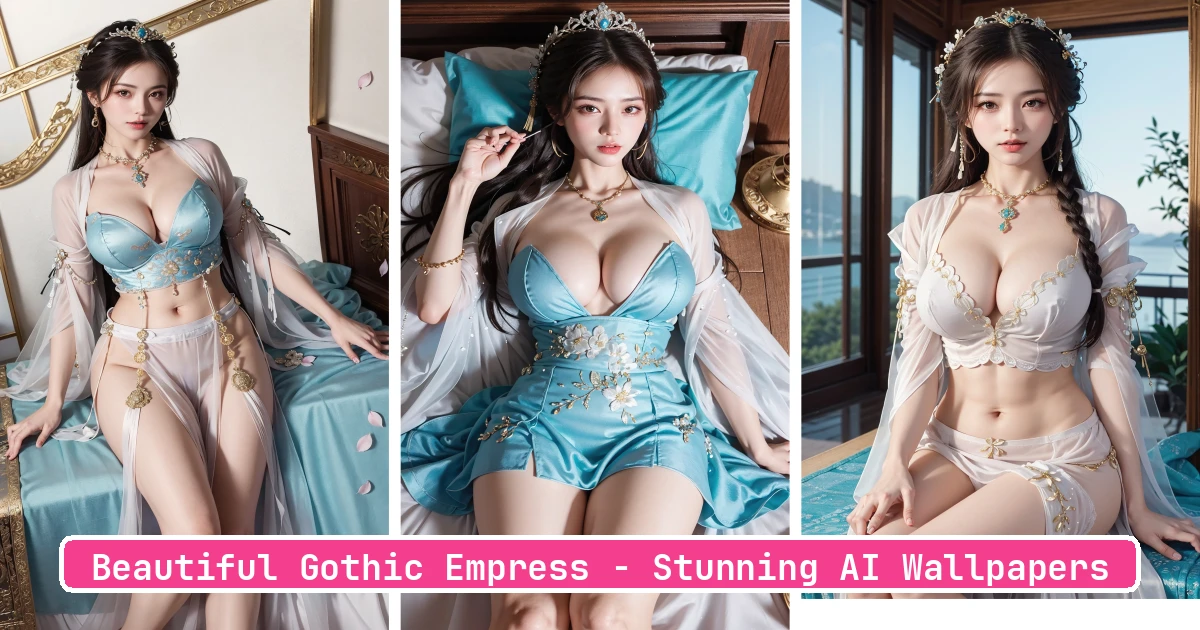 Beautiful Gothic Empress - Stunning AI Wallpapers - Aivana