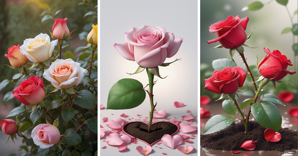 Beautiful Rose AI Wallpapers - Aivana