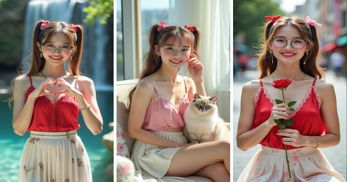 Beautiful Sweet Girl AI Wallpapers - Aivana
