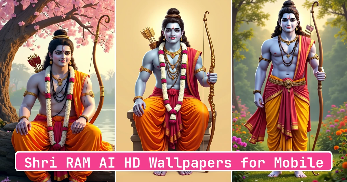 Shri RAM AI HD Wallpapers for Mobile - Aivana