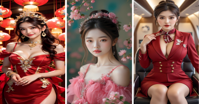 AI Luxury Girl 4K Wallpapers