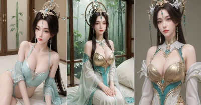 LiuShen Beautiful AI Painting | Emotional Depth