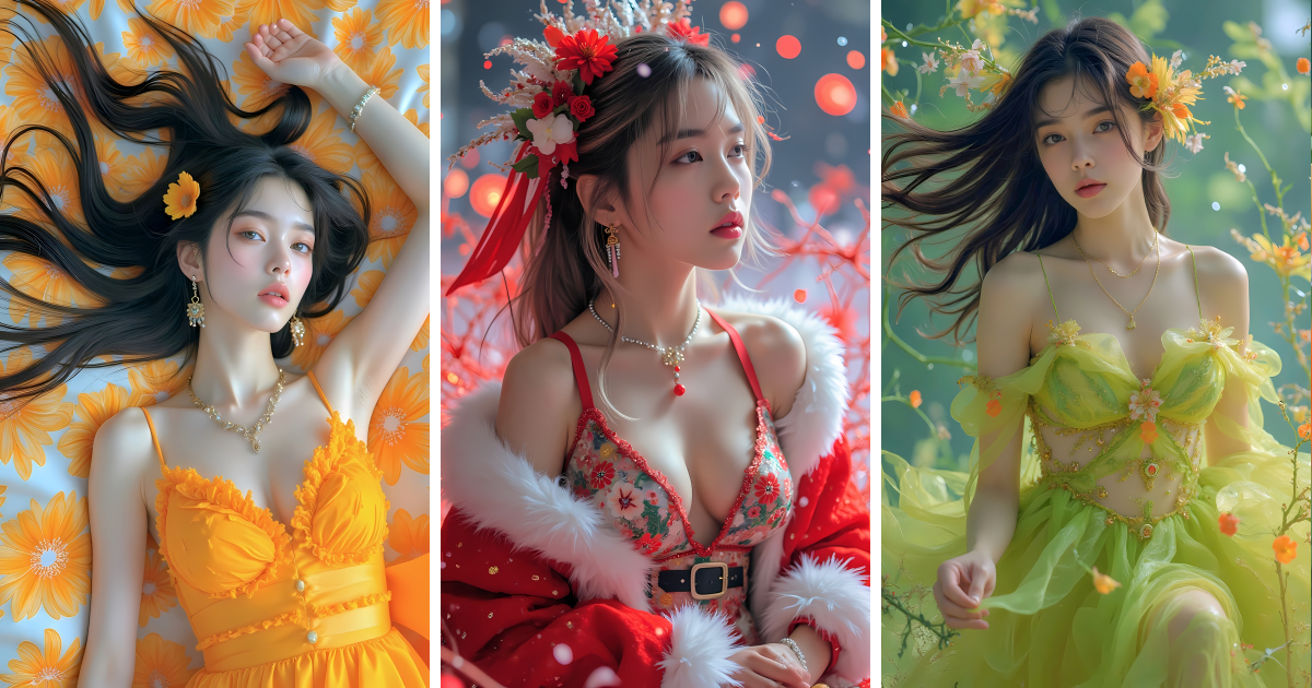 Beautiful AI Girls in Fantasy Dress Wallpaper - Aivana Beautiful AI Girls in Fantasy Dress Wallpaper - Aivana