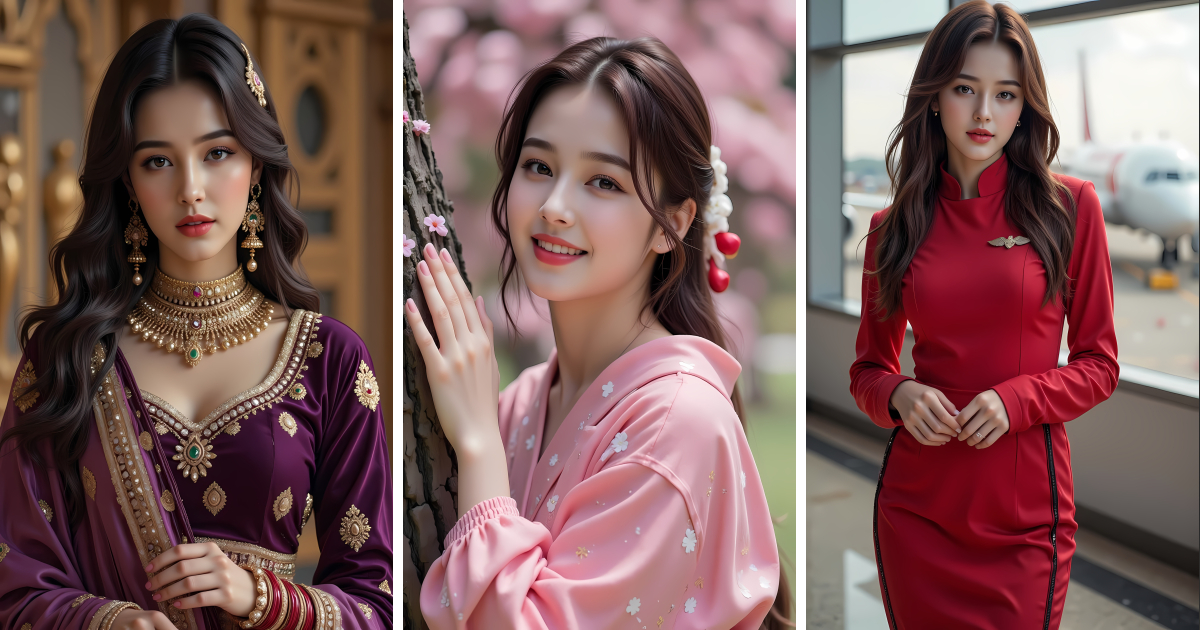 Nancy Momoland Luxury Girl AI Wallpaper - Aivana